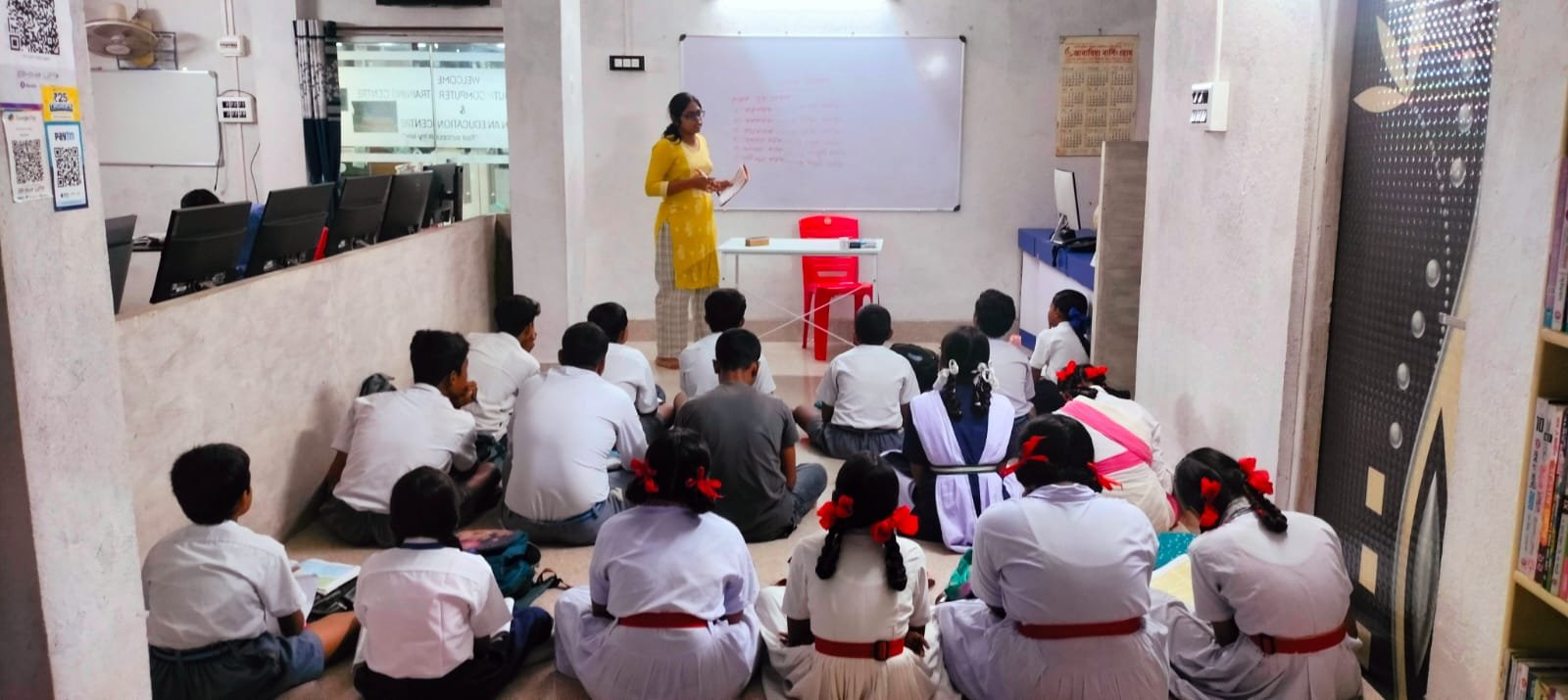 Students Engaged in a Classroom Session